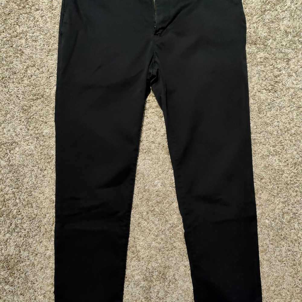 Express Hyper Stretch Chinos 32x30 Black